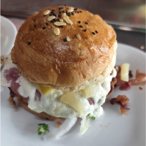 Hamburguesa hawaiana